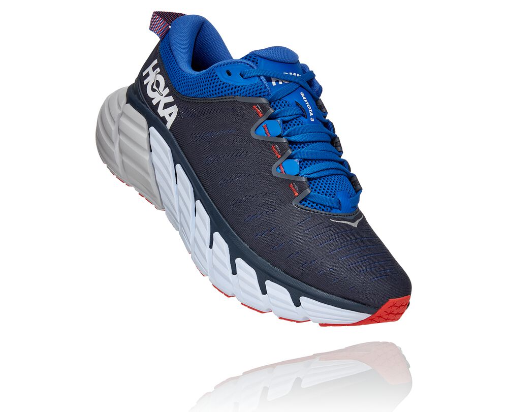 Hoka One One Gaviota 3 Wides Herr Svarta - SE-4602677